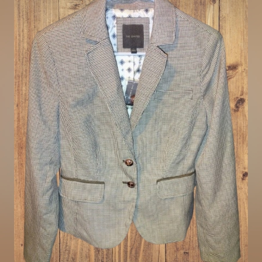 The Limited Brown & Tan  Blazer
